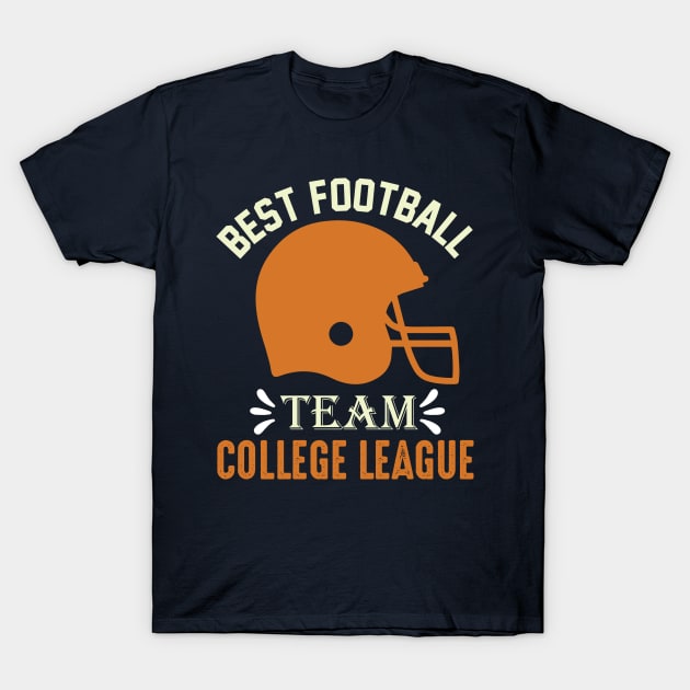 Best Football Team College League T-Shirt by monstercute